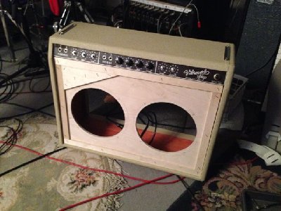 Built a baffle from 9mm baltic and 6mm 1&amp;quot; around front.