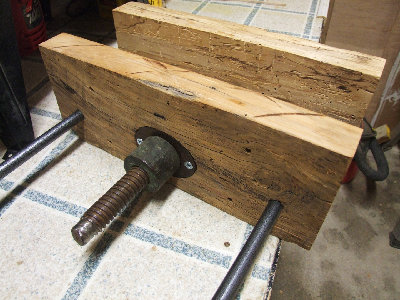 Rear with block and plate.